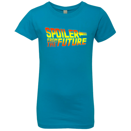 T-Shirts Turquoise / YXS Spoiler from the future Girls Premium T-Shirt