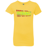 T-Shirts Vibrant Yellow / YXS Spoiler from the future Girls Premium T-Shirt