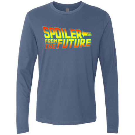 T-Shirts Indigo / Small Spoiler from the future Men's Premium Long Sleeve