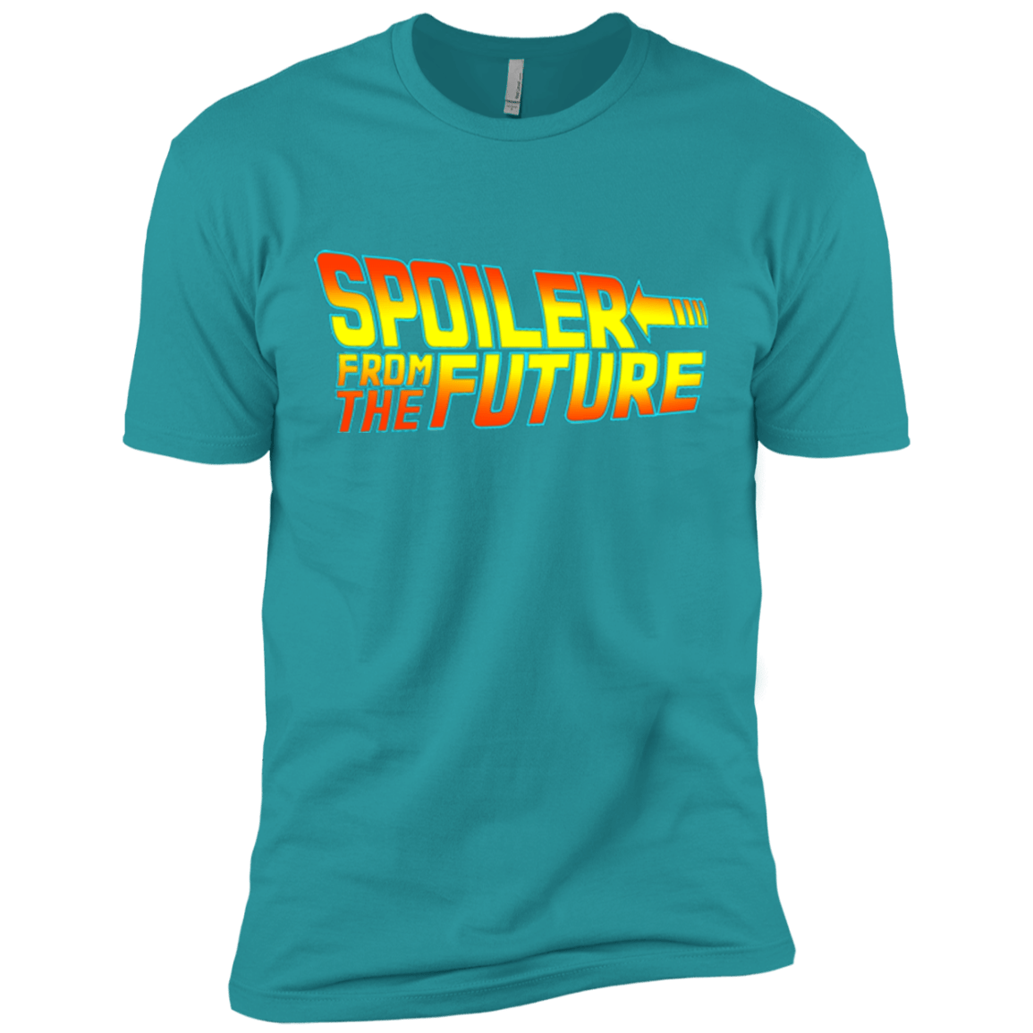 T-Shirts Tahiti Blue / X-Small Spoiler from the future Men's Premium T-Shirt