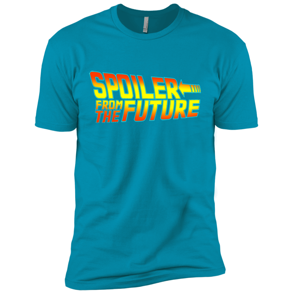 T-Shirts Turquoise / X-Small Spoiler from the future Men's Premium T-Shirt