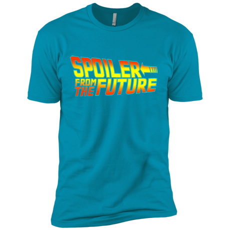 T-Shirts Turquoise / X-Small Spoiler from the future Men's Premium T-Shirt