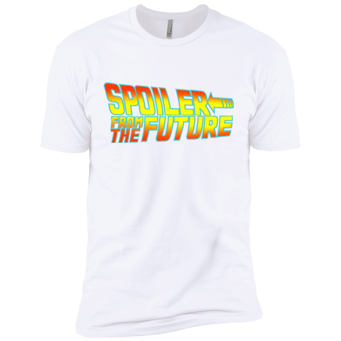 T-Shirts White / X-Small Spoiler from the future Men's Premium T-Shirt