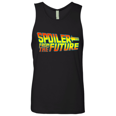 T-Shirts Black / Small Spoiler from the future Men's Premium Tank Top