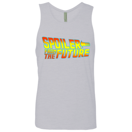T-Shirts Heather Grey / Small Spoiler from the future Men's Premium Tank Top