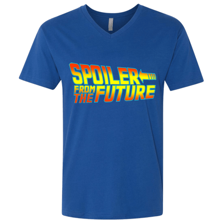 T-Shirts Royal / X-Small Spoiler from the future Men's Premium V-Neck