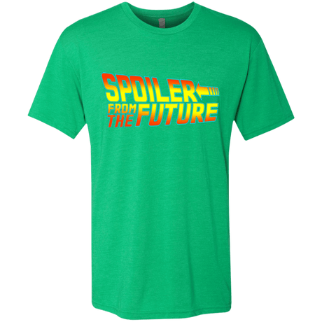 T-Shirts Envy / Small Spoiler from the future Men's Triblend T-Shirt