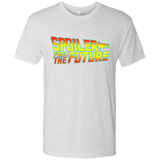 T-Shirts Heather White / Small Spoiler from the future Men's Triblend T-Shirt