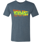T-Shirts Indigo / Small Spoiler from the future Men's Triblend T-Shirt