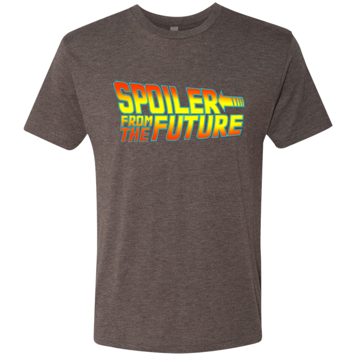 T-Shirts Macchiato / Small Spoiler from the future Men's Triblend T-Shirt