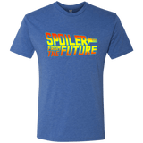 T-Shirts Vintage Royal / Small Spoiler from the future Men's Triblend T-Shirt