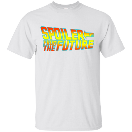T-Shirts White / Small Spoiler from the future T-Shirt