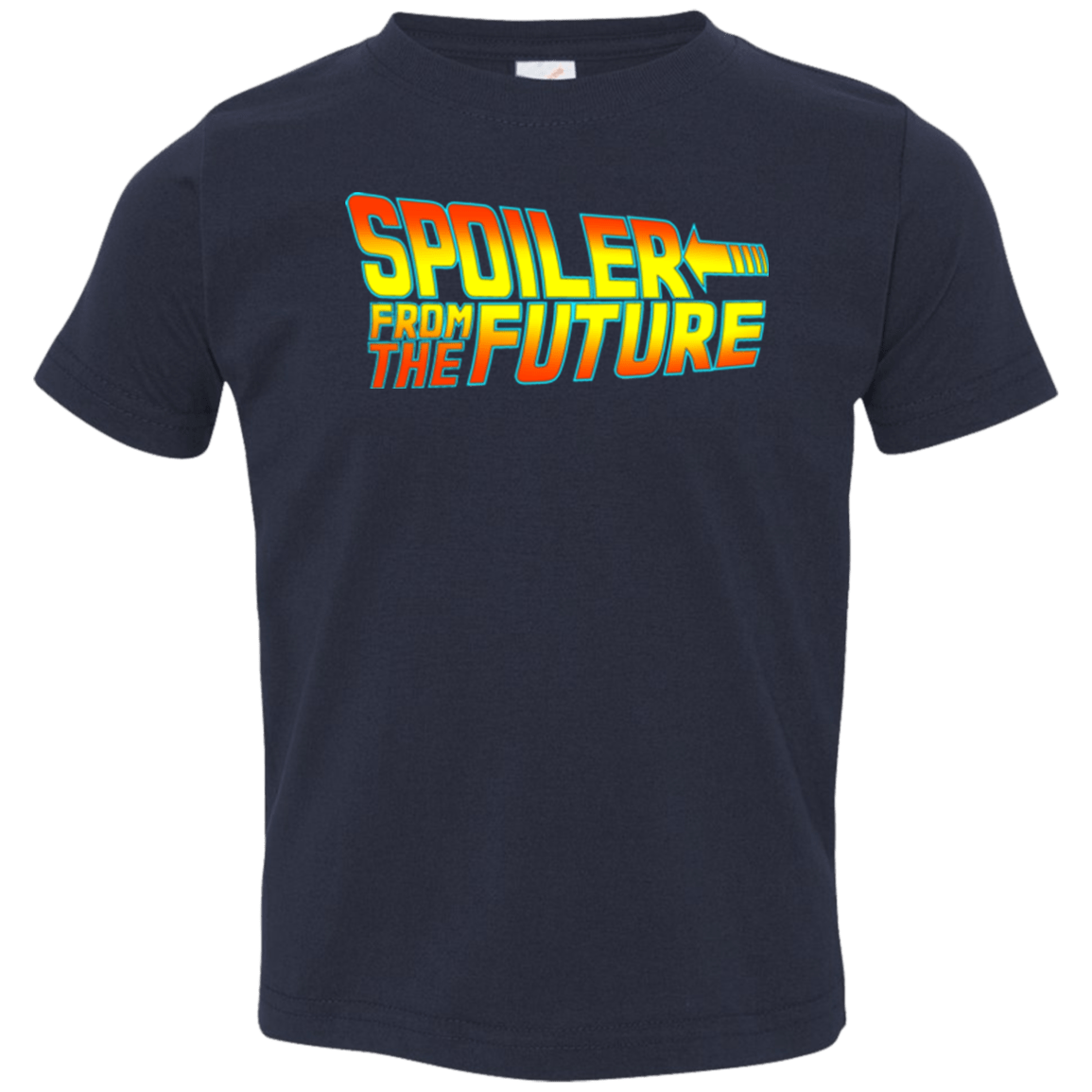 T-Shirts Navy / 2T Spoiler from the future Toddler Premium T-Shirt