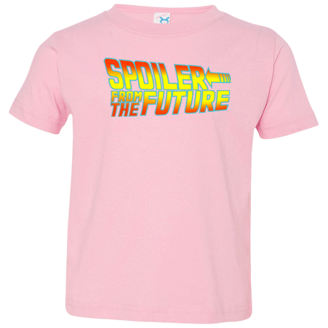 T-Shirts Pink / 2T Spoiler from the future Toddler Premium T-Shirt