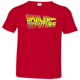 T-Shirts Red / 2T Spoiler from the future Toddler Premium T-Shirt