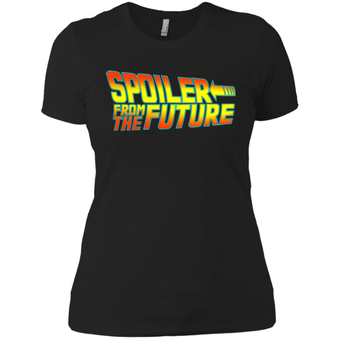T-Shirts Black / X-Small Spoiler from the future Women's Premium T-Shirt