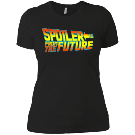 T-Shirts Black / X-Small Spoiler from the future Women's Premium T-Shirt