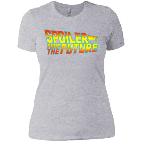 T-Shirts Heather Grey / X-Small Spoiler from the future Women's Premium T-Shirt