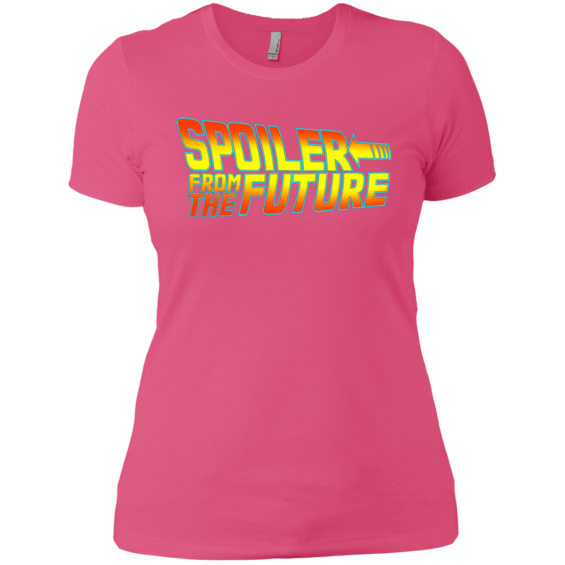 T-Shirts Hot Pink / X-Small Spoiler from the future Women's Premium T-Shirt