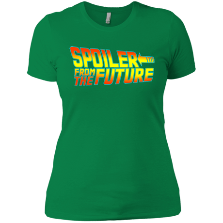 T-Shirts Kelly Green / X-Small Spoiler from the future Women's Premium T-Shirt