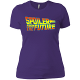T-Shirts Purple / X-Small Spoiler from the future Women's Premium T-Shirt