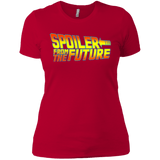 T-Shirts Red / X-Small Spoiler from the future Women's Premium T-Shirt