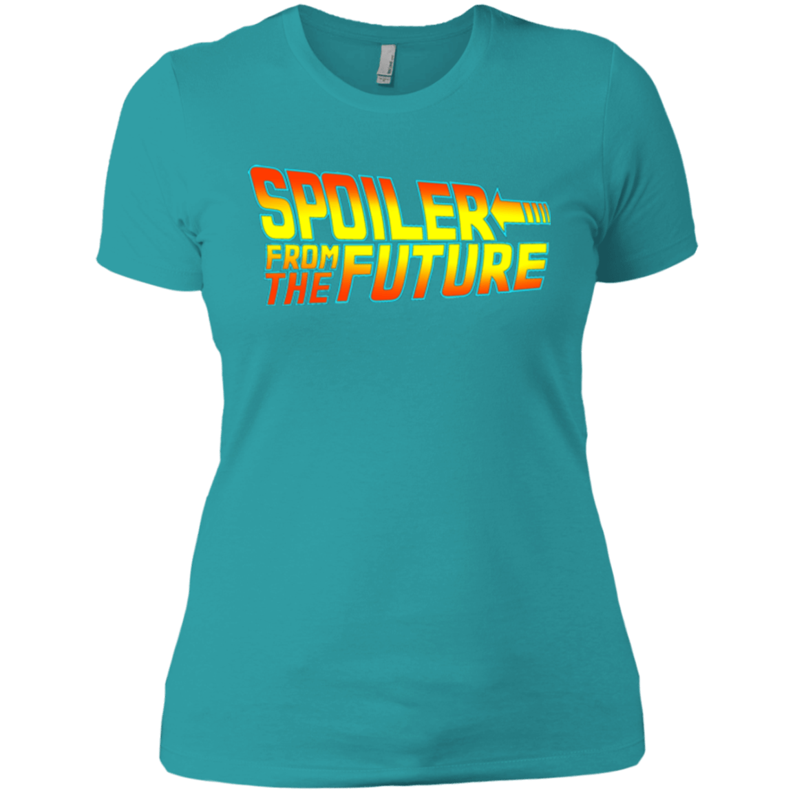 T-Shirts Tahiti Blue / X-Small Spoiler from the future Women's Premium T-Shirt