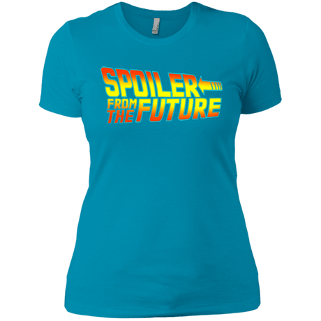 T-Shirts Turquoise / X-Small Spoiler from the future Women's Premium T-Shirt