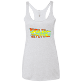 T-Shirts Heather White / X-Small Spoiler from the future Women's Triblend Racerback Tank