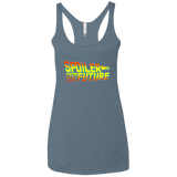 T-Shirts Indigo / X-Small Spoiler from the future Women's Triblend Racerback Tank