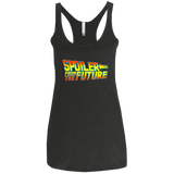 T-Shirts Vintage Black / X-Small Spoiler from the future Women's Triblend Racerback Tank