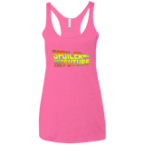 T-Shirts Vintage Pink / X-Small Spoiler from the future Women's Triblend Racerback Tank