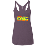 T-Shirts Vintage Purple / X-Small Spoiler from the future Women's Triblend Racerback Tank