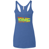 T-Shirts Vintage Royal / X-Small Spoiler from the future Women's Triblend Racerback Tank