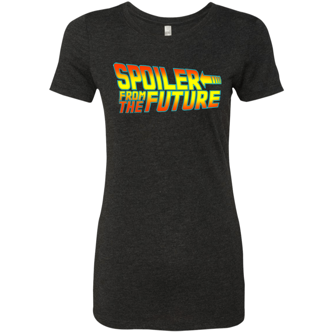 T-Shirts Vintage Black / Small Spoiler from the future Women's Triblend T-Shirt
