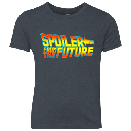 T-Shirts Vintage Navy / YXS Spoiler from the future Youth Triblend T-Shirt