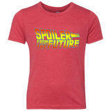 T-Shirts Vintage Red / YXS Spoiler from the future Youth Triblend T-Shirt