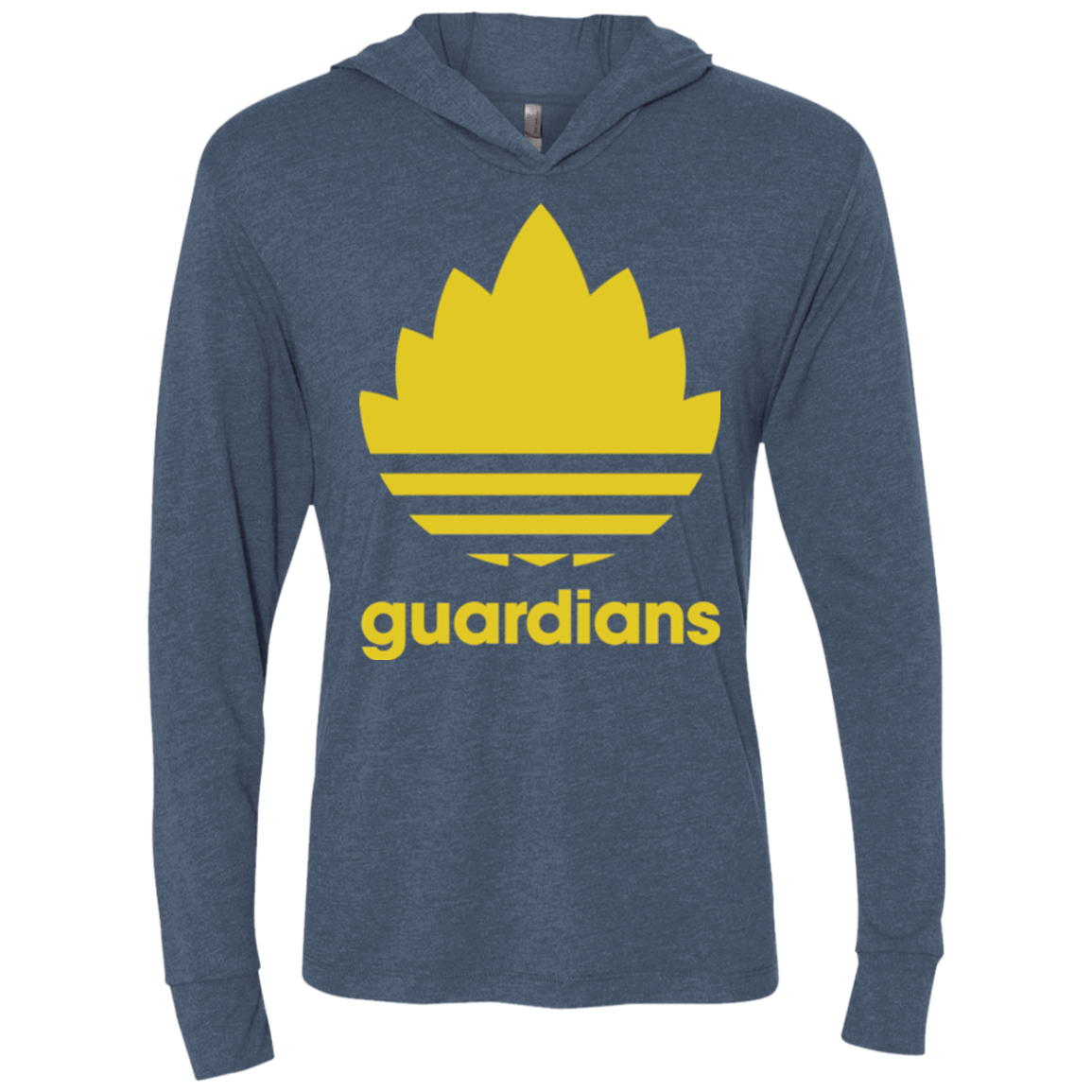 T-Shirts Indigo / X-Small Sport-Lord Triblend Long Sleeve Hoodie Tee