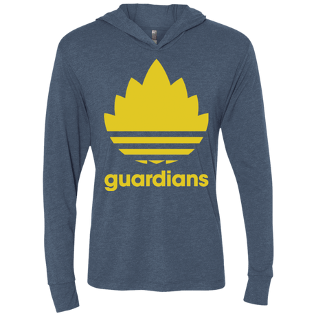 T-Shirts Indigo / X-Small Sport-Lord Triblend Long Sleeve Hoodie Tee