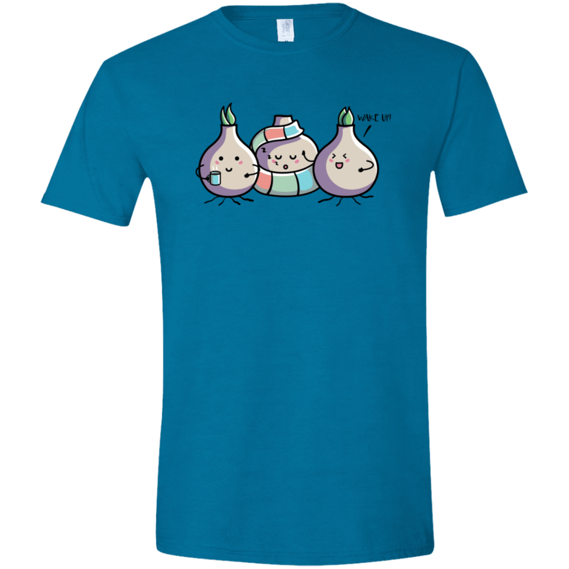 T-Shirts Antique Sapphire / S Spring Bulbs Men's Semi-Fitted Softstyle