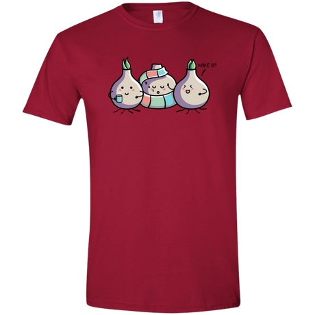 T-Shirts Cardinal Red / S Spring Bulbs Men's Semi-Fitted Softstyle