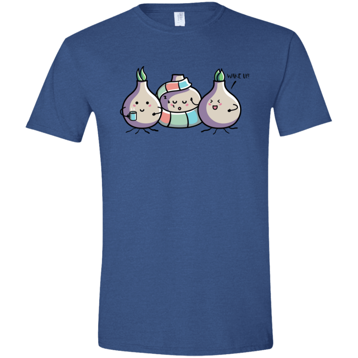 T-Shirts Heather Royal / X-Small Spring Bulbs Men's Semi-Fitted Softstyle