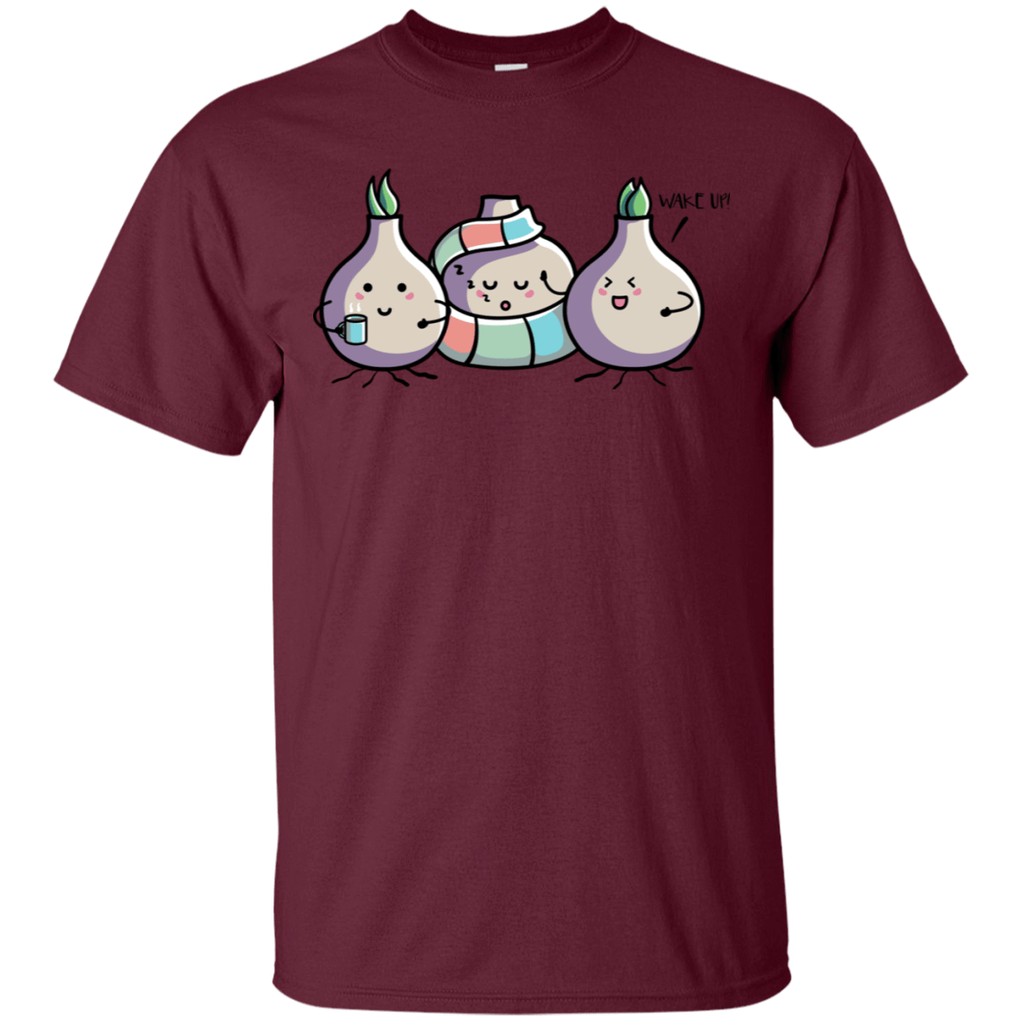 T-Shirts Maroon / S Spring Bulbs T-Shirt
