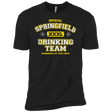 T-Shirts Black / YXS Springfield Drinking Team Boys Premium T-Shirt