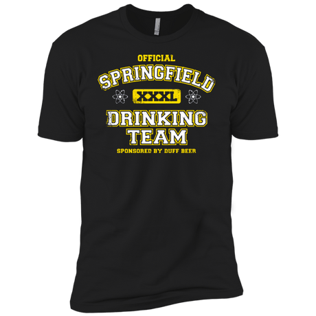 T-Shirts Black / YXS Springfield Drinking Team Boys Premium T-Shirt