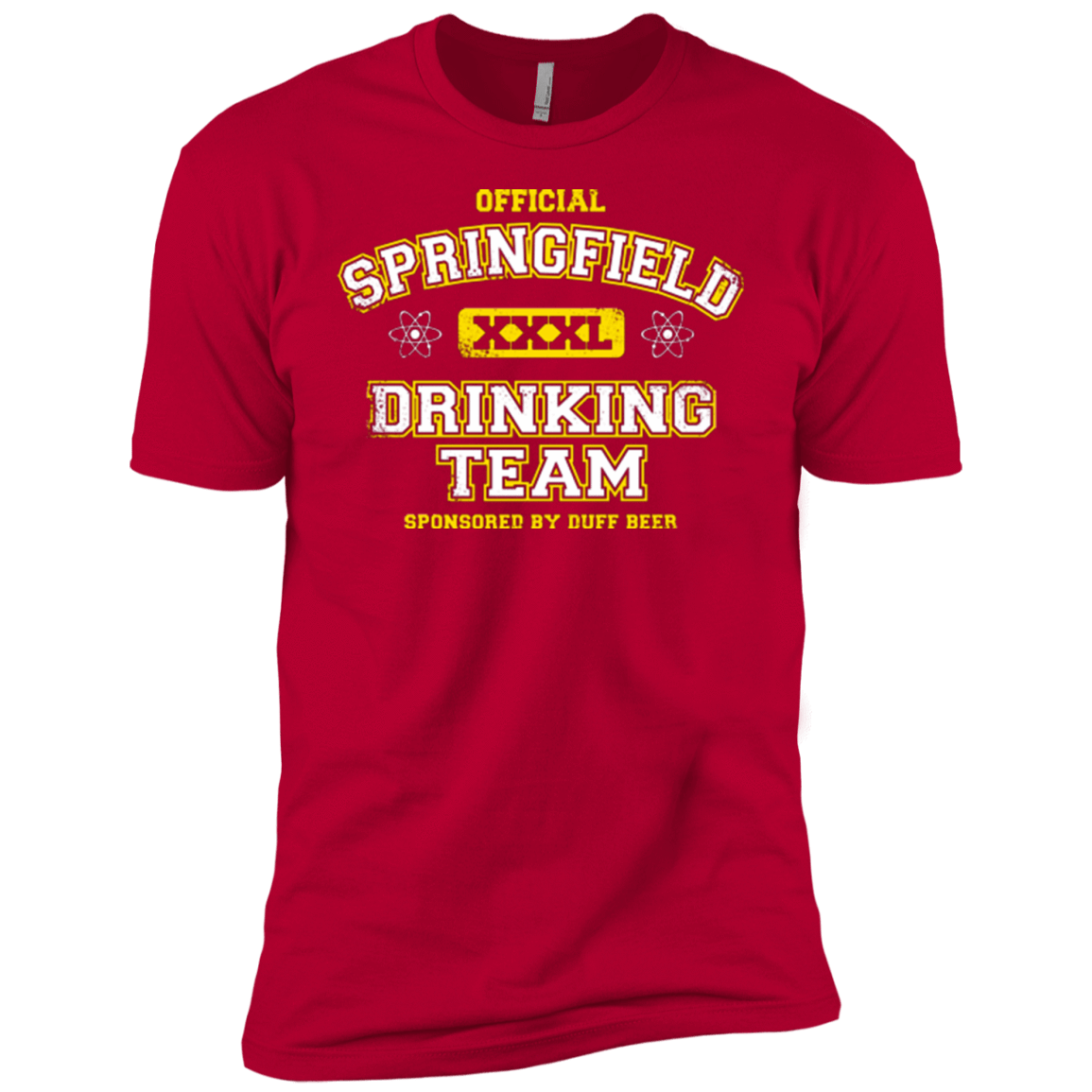 T-Shirts Red / YXS Springfield Drinking Team Boys Premium T-Shirt