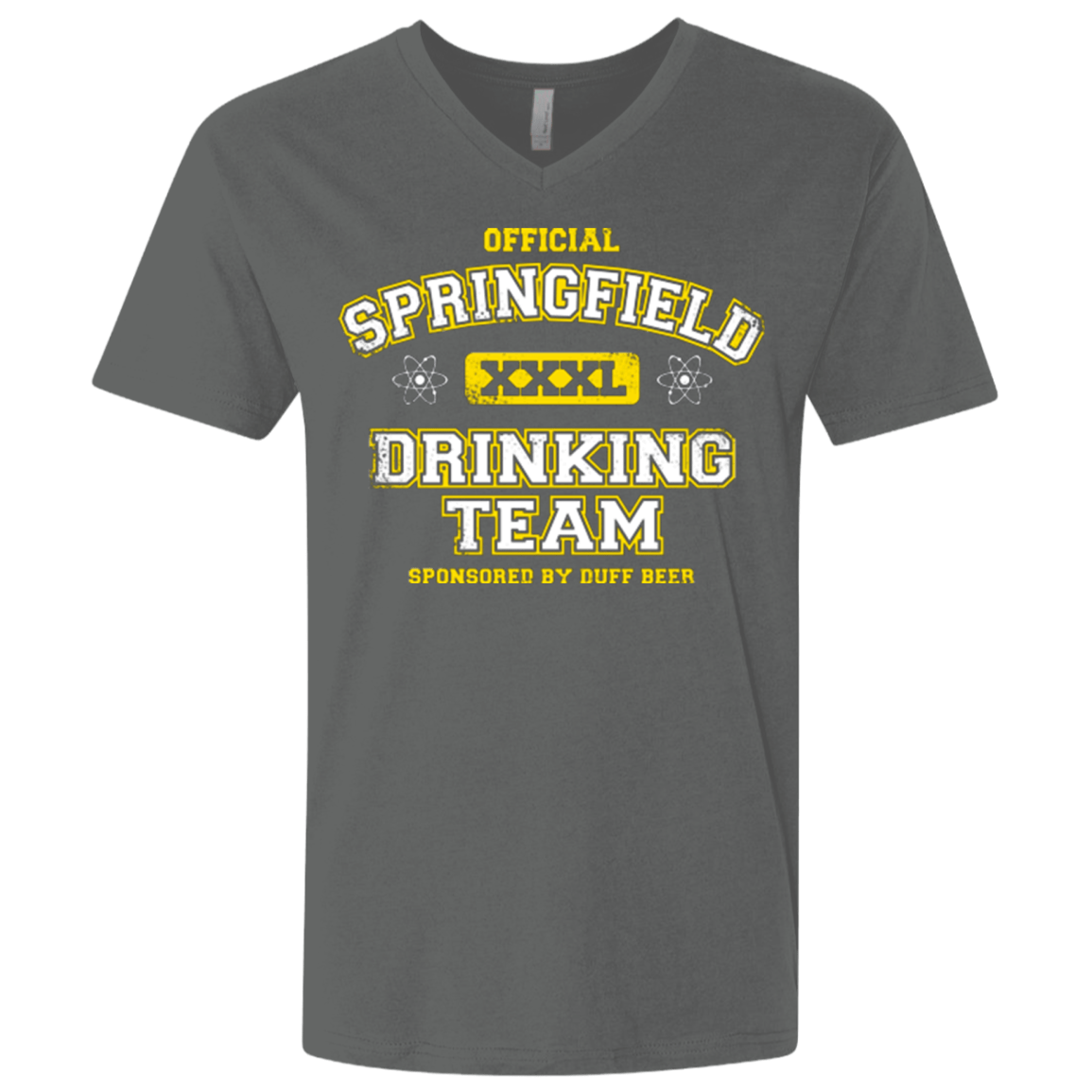 Springfield Drinking Team Men's Premium V-Neck