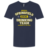 T-Shirts Midnight Navy / X-Small Springfield Drinking Team Men's Premium V-Neck