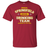 T-Shirts Cardinal / Small Springfield Drinking Team T-Shirt
