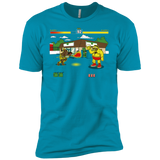T-Shirts Turquoise / YXS Springfield Fighter Boys Premium T-Shirt